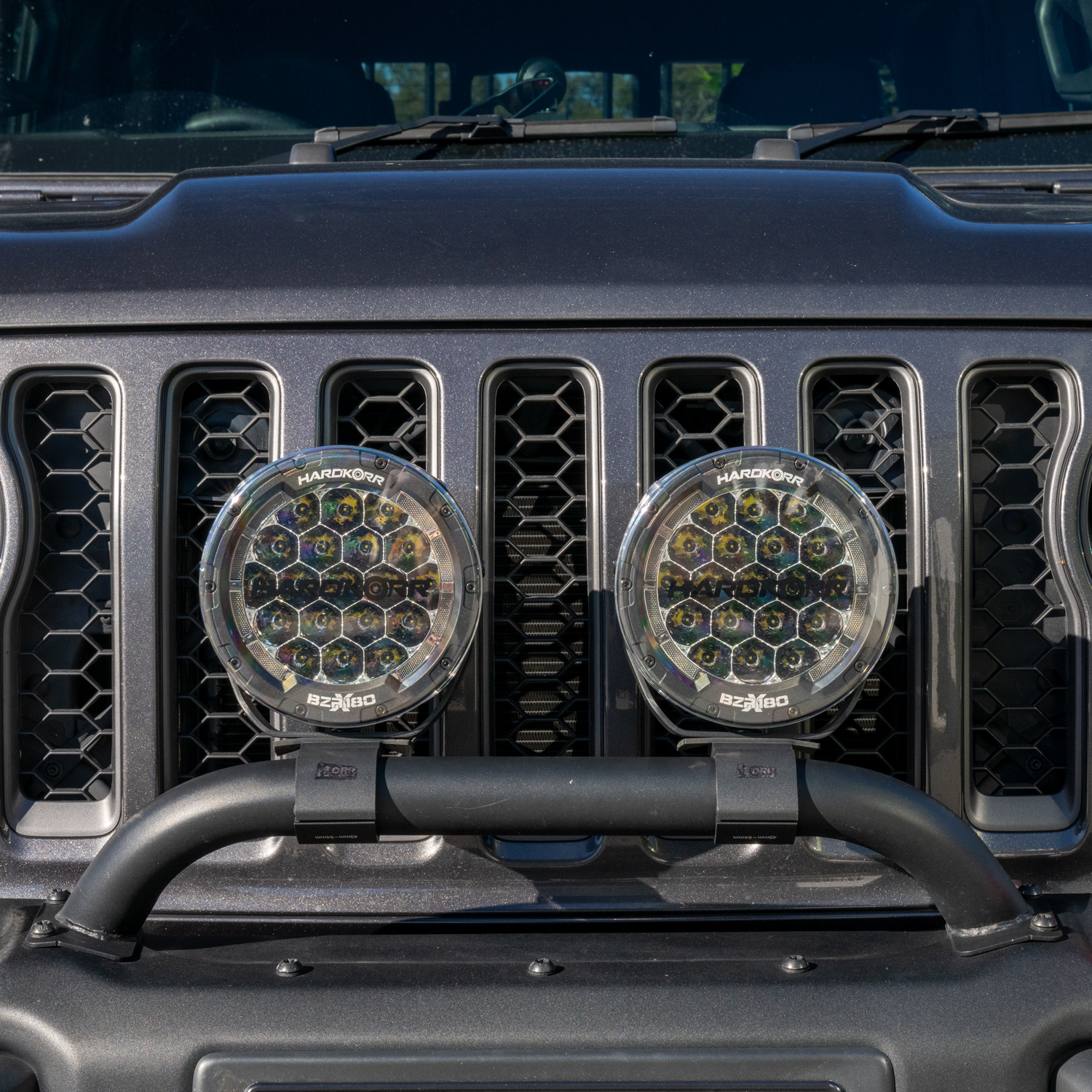 Rugged Outdoors Hardkorr Clear Light Cover 7" (Pair) HardKorr