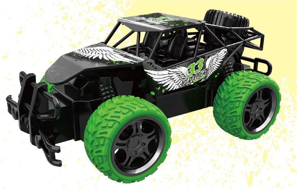 Compact Remote Control Car Green 17 CAOS Gear