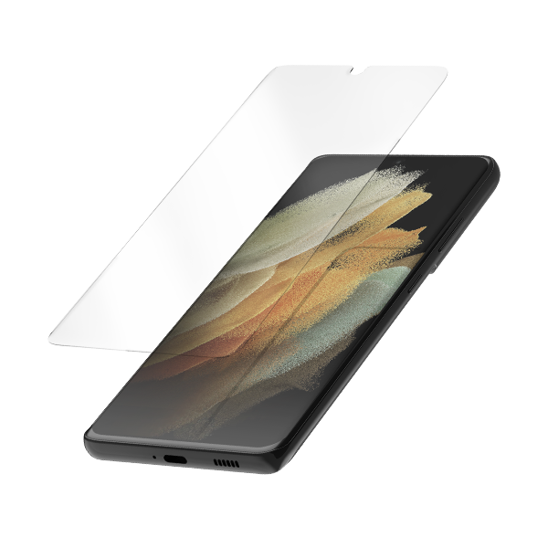 Quad Lock Film Screen Protector Samsung Galaxy S21 Ultra Twin Pack