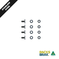 RacksBrax Square HD T-Bolt (M8 X 16mm) - 4 Pack