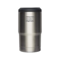 360 Degrees Vacuum Insulated Stainless Steel Beer Cozy (Steel)
