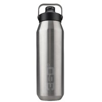 360 Degrees Vacuum Insulated Stainless Steel Bottle Sip Cap 1L (Silver)