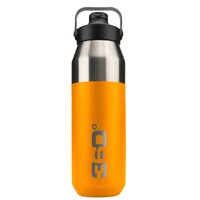 360 DEGREES | Vacuum Insulated Stainless Steel Bottle Sip Cap 1L Yellow