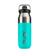 360 Degrees Vacuum Insulated Stainless Steel Bottle Sip Cap 750ml (Turquoise)