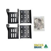 RacksBrax HD Adjustable Short Foot Bracket (Double) 