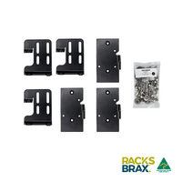 RacksBrax XD Side Twist Short Foot Bracket (Triple)