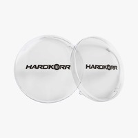 HARDKORR 7" CLEAR LIGHT COVER (PAIR)
