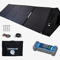 Hardkorr 200 Watt Hard Korr Heavy Duty Solar Mat Mk2 With Croc Skin With 15A Lithium Compatible Regulator 