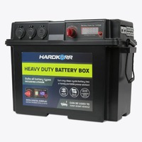 Hardkorr Heavy Duty Battery Box (Black)