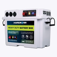 Hardkorr Heavy Duty Battery Box (White)