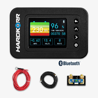 Hardkorr Remote Battery Monitor With High-Precision 100V/500A Shunt Bluetooth