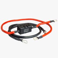 Hardkorr 16Mm2/ 5Awg Cables With 80A Anh Fuse (For Use With 600W Inverter)