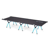 Helinox High Cot One Long Black with Cyan Blue Frame