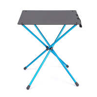 Helinox Cafe Table Black with Cyan Blue Frame