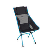 Helinox Sunset Chair Black with Cyan Blue Frame