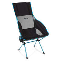 Savanna Chair Blk w Blue Frame