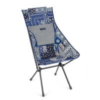 Helinox Sunset Chair Blue Bandanna with Black Frame