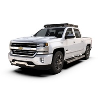 Chevrolet Silverado/GMC Sierra 1500/2500/3500 Crew Cab (2014-2018) Slimline II Roof Rack Kit / Low Profile by Front Runner - KRCS010T