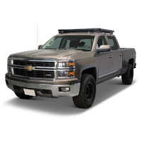 Chevrolet Silverado/GMC Sierra 1500/2500/3500 Crew Cab (2014-2018) Slimline II Roof Rack Kit by Front Runner - KRCS011T