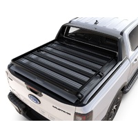 Ford Ranger T6.2 Wildtrak Double Cab w/OEM Roll Top (2022-Current) Slimline II Load Bed Rack Kit by Front Runner - KRFR024T