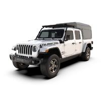 Jeep Gladiator JT (2019-Current) Cab Over Camper Slimline II Roof Rack Kit by Front Runner - KRJG010T