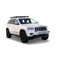 Jeep Grand Cherokee WK2 (2011-2021) Slimline II Roof Rack Kit by Front Runner - KRJG011T