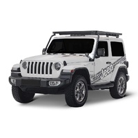 Jeep Wrangler JL 2 Door (2018-Current) Extreme Slimline II Roof Rack Kit by Front Runner - KRJW005T