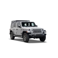 Jeep Wrangler 4xe (2021-Current) Slimline II 1/2 Roof Rack Kit by Front Runner - KRJW031T