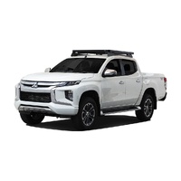Mitsubishi Triton/L200 / 5th Gen (2015-2023) Slimline II Roof Rack Kit by Front Runner - KRMT002T