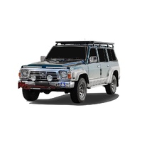 Nissan Patrol Y60 Slimline II Roof Rack Kit / Low Profile by Front Runner - KRNP010L