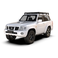Nissan Patrol Y61 3 Door (1998-2010) Slimline II Roof Rack Kit by Front Runner - KRNP012T