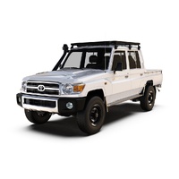 Toyota Land Cruiser 79 DC Ute Slimline II Roof Rack Kit by Front Runner - KRTL030L