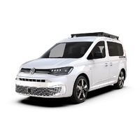 Volkswagen Caddy (2022-Current) Slimline II Roof Rack Kit by Front Runner - KRVC011T