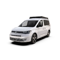Volkswagen Caddy / Ford Transit/Tourneo Connect SWB (2020-Current) Slimline II Roof Rack Kit by Front Runner - KRVC015T