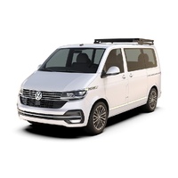Volkswagen T6/T6.1 Caravelle Transporter SWB (2015-Current) Slimline II 1/2 Roof Rack Kit by Front Runner - KRVT016T