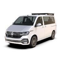 Volkswagen T6/T6.1 Caravelle/Transporter LWB (2015-Current) Slimline II 1/2 Roof Rack Kit by Front Runner - KRVT018T
