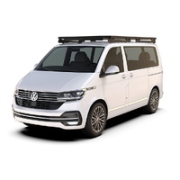 Volkswagen T6/T6.1 Caravelle Transporter LWB (2015-Current) Slimline II Roof Rack Kit by Front Runner - KRVT019T