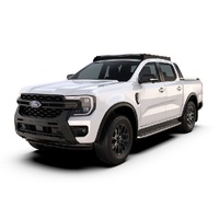 Ford Ranger T6.2 Wildtrak Raptor Double Cab (2022-Current) Slimsport Roof Rack Kit / Light Bar Ready by Front Runner - KSFR010T
