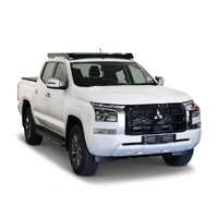 Mitsubishi Triton MV 6th Gen Double Cab (2024-Current) Slimsport Roof Rack Kit / Lightbar Ready by Front Runner - KSMT003T