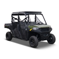 Polaris Ranger 1000 Crew Cab (2018-Current) Slimsport Roof Rack Kit by Front Runner - KSPR003T
