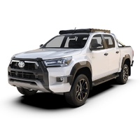 Toyota Hilux (2016-Current) Slimsport Roof Rack w/40in Light Bar Kit by Front Runner - KSTH004L