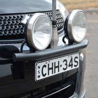 Bushranger Night Hawk X-Bar Number Plate Light Mounting Bar (Black)