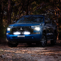 Bushranger Night Hawk Behind Grille Twin 13" Light Bar Kit for Mitsubishi Triton MV 2024 - Onwards