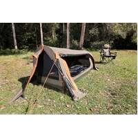 Oztent DS-2 Pitch Black Double Dome Swag