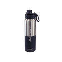 Oztent Alpine Stainless Vacuum Insulated Bottle - 710ml - Silver/Black