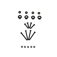 Pro Bed Recovery Device Mounting Hardware by Front Runner - PBAC009