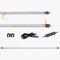 Hardkorr 100Cm Super Bright Led Light Bar With Cig Lead And Switch, Diffuser 