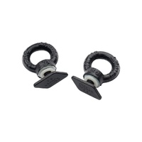 Black Tie Down Rings / Eye Bolts for Tracks by Front Runner - RRAC221