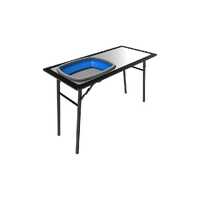 Pro Stainless Steel Prep Table with Foldaway Basin - by Front Runner TBRA028