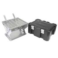 Box Braai/BBQ Grill AND Wolf Pack Pro Kit - by Front Runner VACC090
